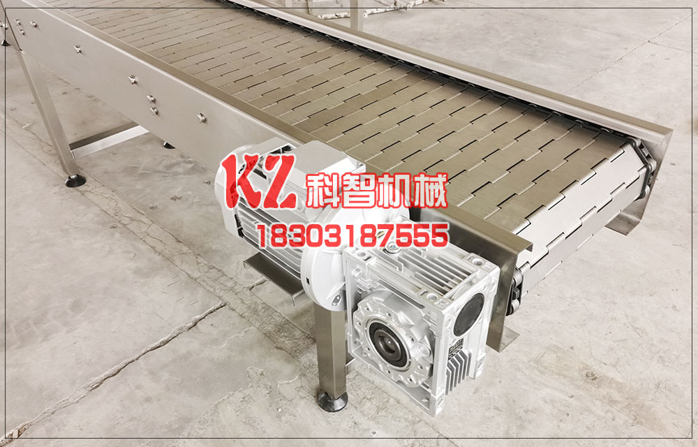 樹(shù)莓速凍線(xiàn)鏈板輸送機(jī)發(fā)貨通知